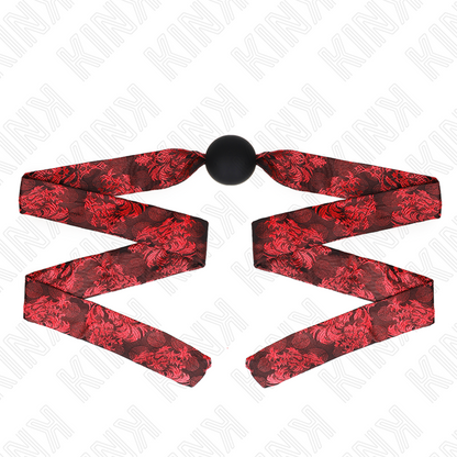 KINK - BOULE EN SILICONE SCANDALE 4,5 CM GAG MODÈLE 2 146 x 4 CM KINK COLLAR & GAG