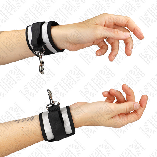 KINK - POIGNETS EN NÉOPRÈNE GRIS 23 X 5 CM KINK WRIST RESTRAINT