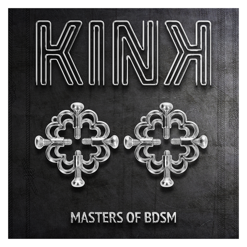KINK - PINCES À METELLES FLEUR EN MÉTAL KINK NIPPLE GRIP