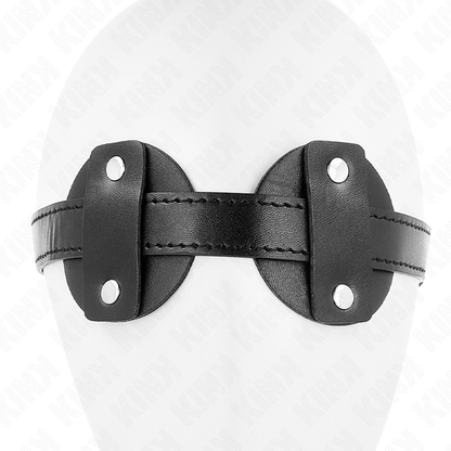 KINK - COUVRE-YEUX RONDE 5,9 CM RÉGLABLE 40,5-67 CM KINK MASKED ALLURE