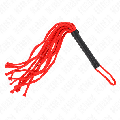 KINK - FOUET CORDE ROJO 56 CM KINK IMPACT & TOUCH