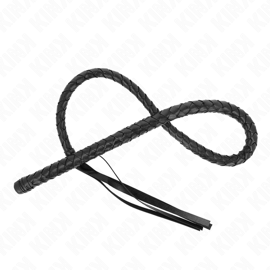 KINK - FOUET LONG AVEC BILLES 110 CM KINK IMPACT & TOUCH