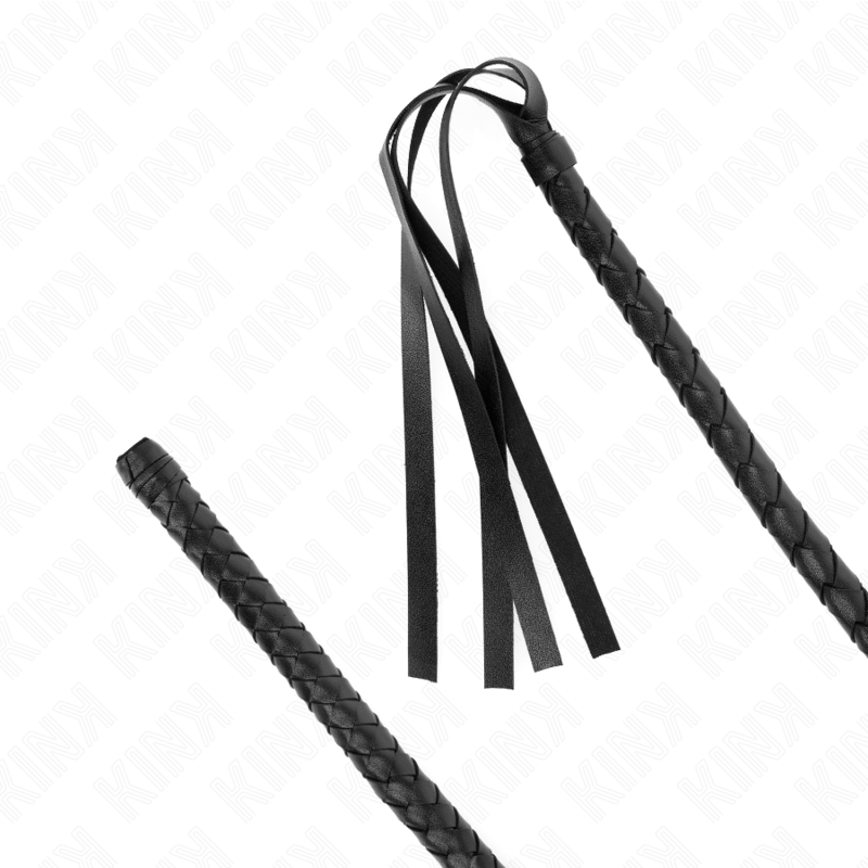 KINK - FOUET LONG AVEC BILLES 110 CM KINK IMPACT & TOUCH