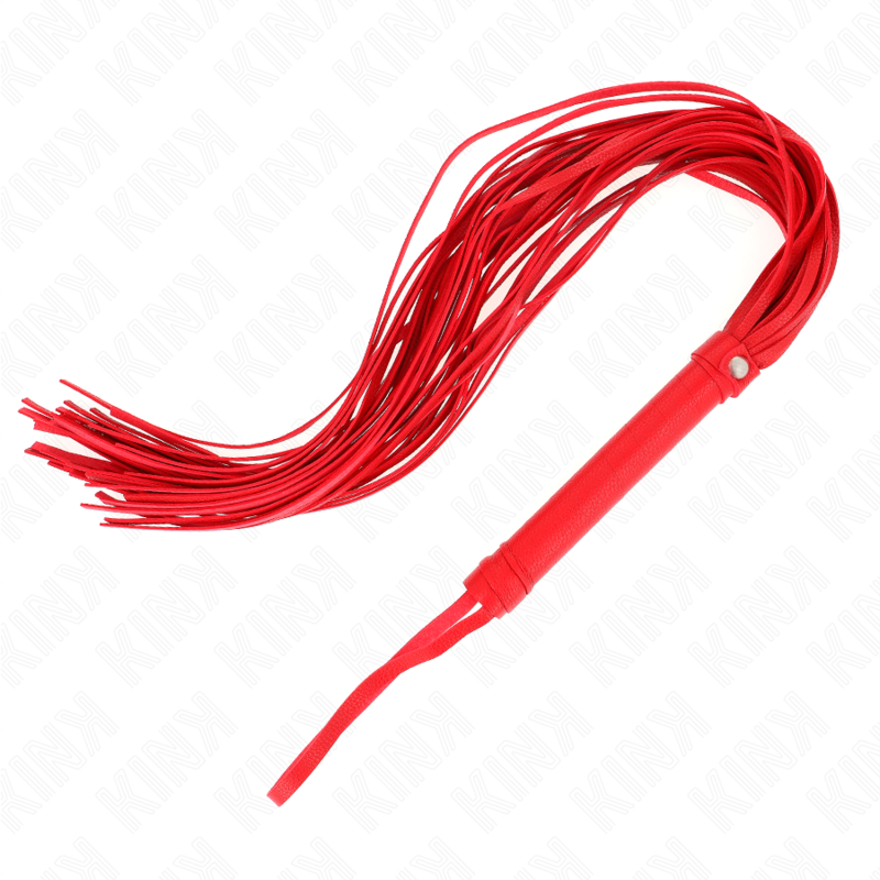KINK - FOUET PVC SOUPLE ROUGE 70 CM KINK IMPACT & TOUCH