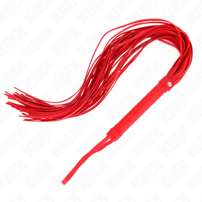 KINK - FOUET PVC SOUPLE ROUGE 70 CM KINK IMPACT & TOUCH