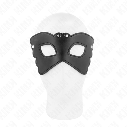 KINK - MASQUE EN CUIRETTE FORME PAPILLON 20 x 9 CM KINK MASKED ALLURE