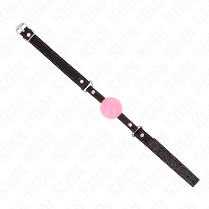 KINK - BOULE OR ROSE 4 CM BAG 60 x 2 CM KINK COLLAR & GAG
