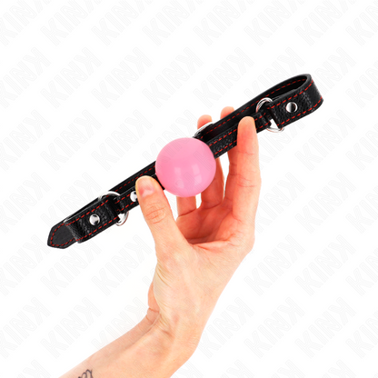 KINK - BOULE OR ROSE 4 CM BAG 60 x 2 CM KINK COLLAR & GAG