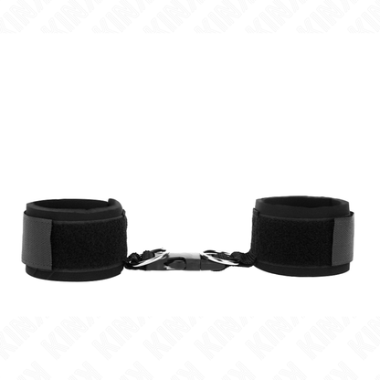 KINK - APPUI-POIGNET EN NÉOPRÈNE À ATTACHES ET BOUCLES NOIR RÉGLABLE 22-34 CM KINK WRIST RESTRAINT