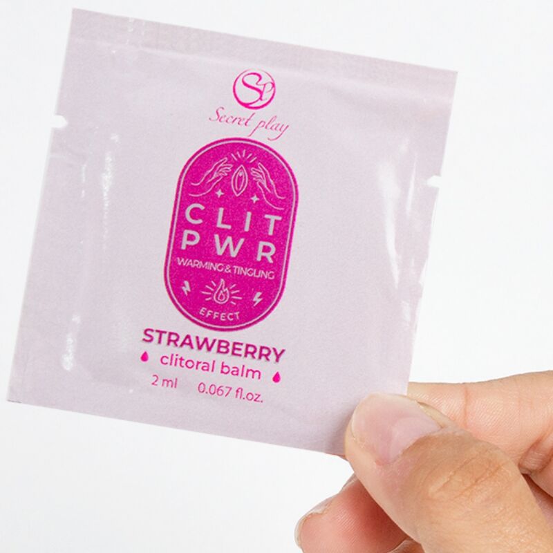 SECRETPLAY - LUBRIFIANT UNIDOSE FRAISE 2 ML SECRETPLAY COSMETIC