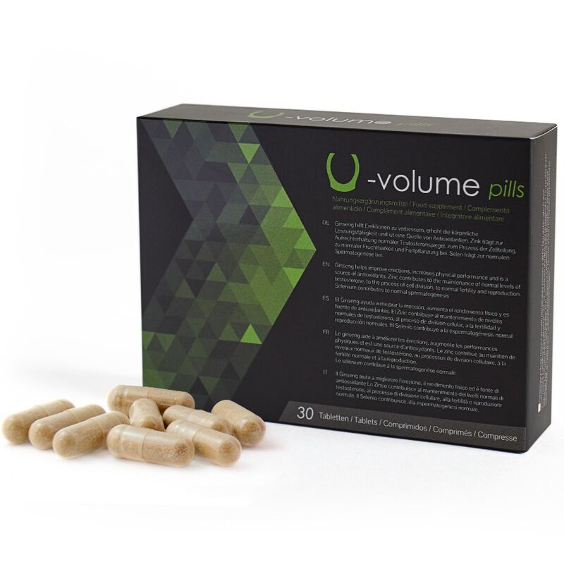 500 COSMETICS - U-VOLUME AUGMENTE LA QUALITE ET LA QUANTITE DU SPERME - 30 CAPSULES 500COSMETICS