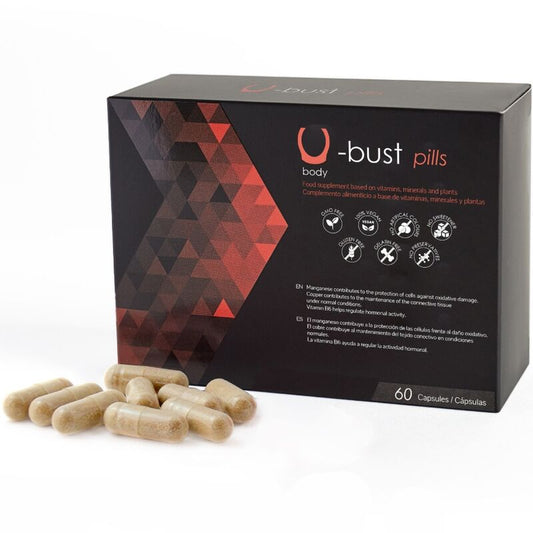 500 COSMETICS - U-BUST CAPSULES D'AUGMENTATION MAMMAIRE - 60 CAPSULES 500COSMETICS