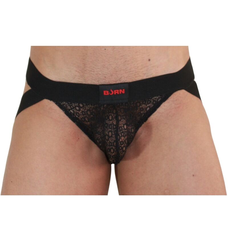 BURN - 005 LINGERIE JOCK NOIRE M BURN