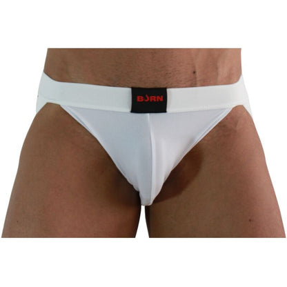 BURN - 007 JOCK LYCRA BLANC M BURN