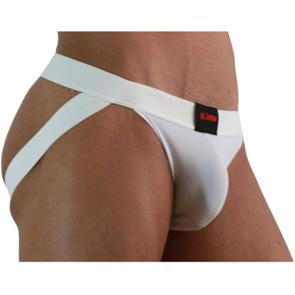 BURN - 007 JOCK LYCRA BLANC M BURN