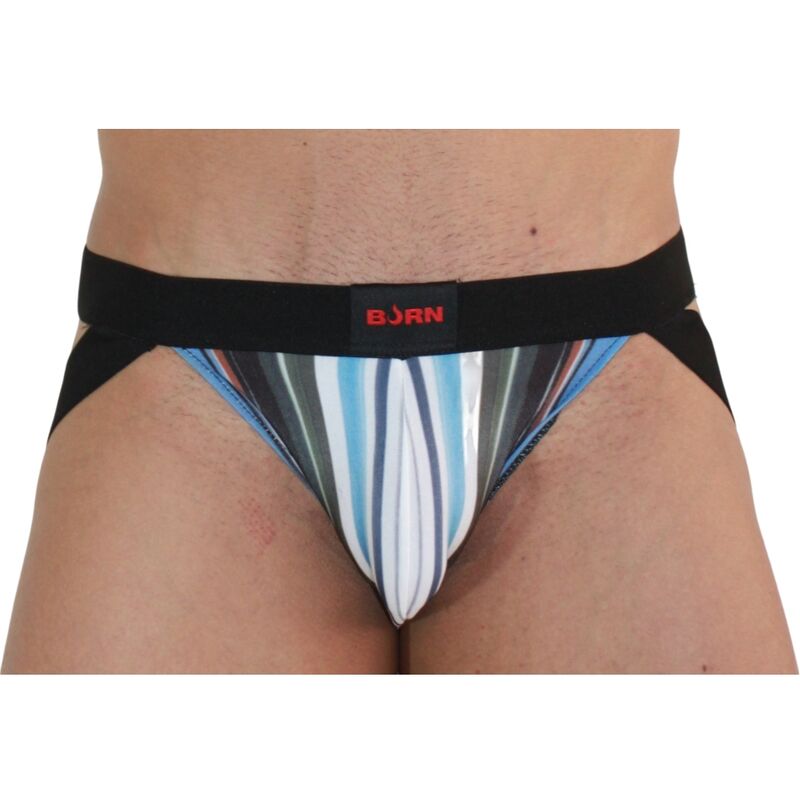 BURN - 009 JOCK MULTICOLORE / NOIR M BURN