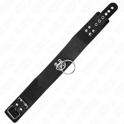 KINK - LAISSE CLOUTÉE 116 CM COLLIER AVEC SANGLE EN CUIR 50 X 5 CM KINK COLLAR & GAG