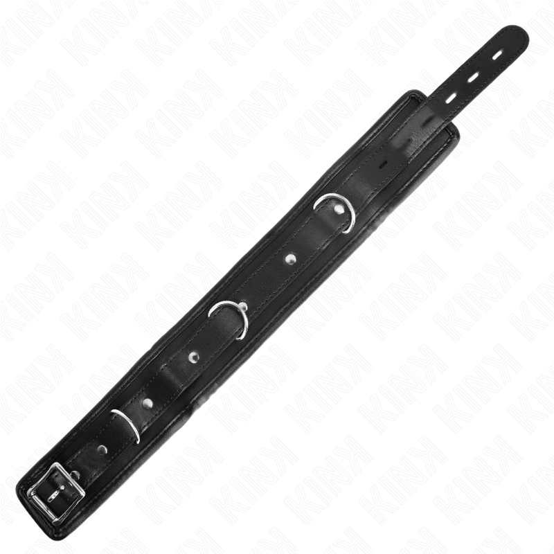 KINK - COLLIER MODÈLE BASIC AVEC LAISSE 65 CM MODÈLE 1 53 X 6 CM KINK COLLAR & GAG