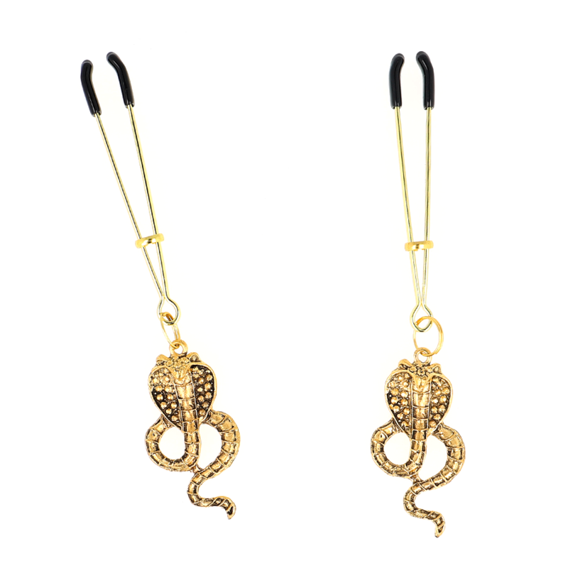 KINK - PINCES À METELIERS PENDENTIF COBRA 6 CM KINK NIPPLE GRIP