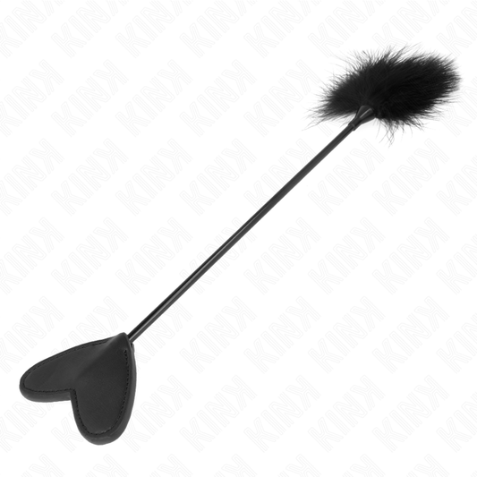 KINK - PLUMES TICKLE AVEC PAGAIE COEUR 31 CM KINK IMPACT & TOUCH