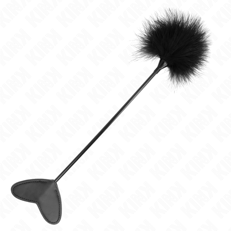 KINK - PLUMES TICKLE AVEC PAGAIE COEUR 31 CM KINK IMPACT & TOUCH