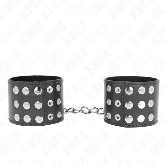 KINK - APPUI-POIGNETS AVEC BOUTON-PRESSION NOIR RÉGLABLE 19-24 CM X 5,5 CM KINK WRIST RESTRAINT
