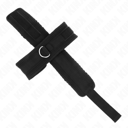 KINK - POIGNETS CROISÉS NOIR 34 X 5,5 CM KINK WRIST RESTRAINT