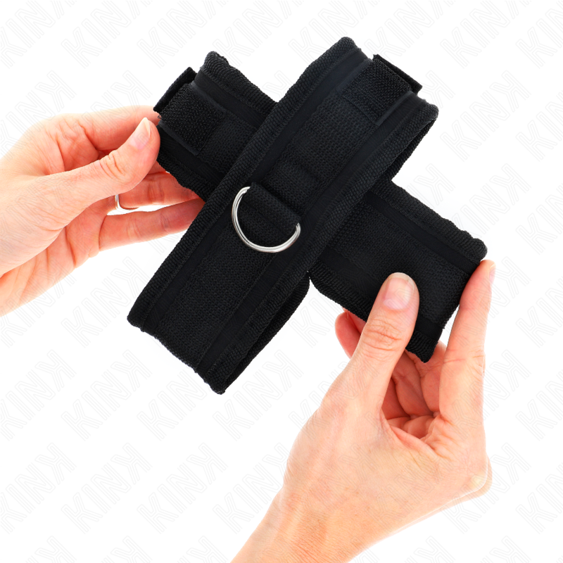KINK - POIGNETS CROISÉS NOIR 34 X 5,5 CM KINK WRIST RESTRAINT