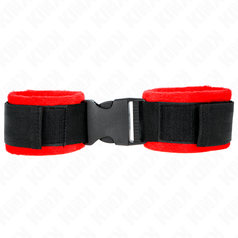 KINK - APPAREILS-POIGNETS À CROCHET ET BOUCLE EN NYLON NOIR MODÈLE 1 AJDUSTABLE 25-35 CM X 6 CM KINK WRIST RESTRAINT