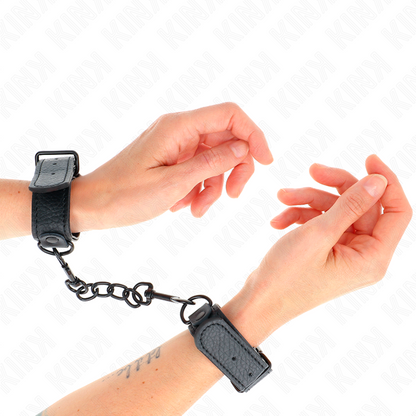 KINK - MANCHETTES DÉBUTANT RÉGLABLES 13-23 CM X 2,2 CM KINK WRIST RESTRAINT