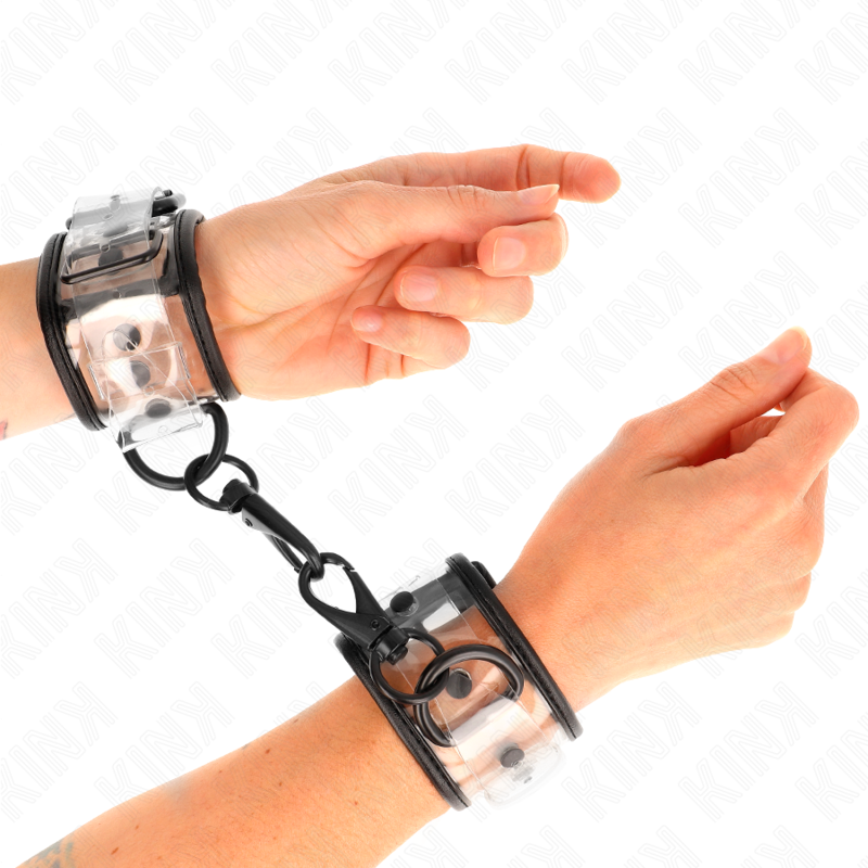 KINK - POIGNETS TRANSPARENTS AJUSTABLES 18-30 CM X 5,5 CM KINK WRIST RESTRAINT