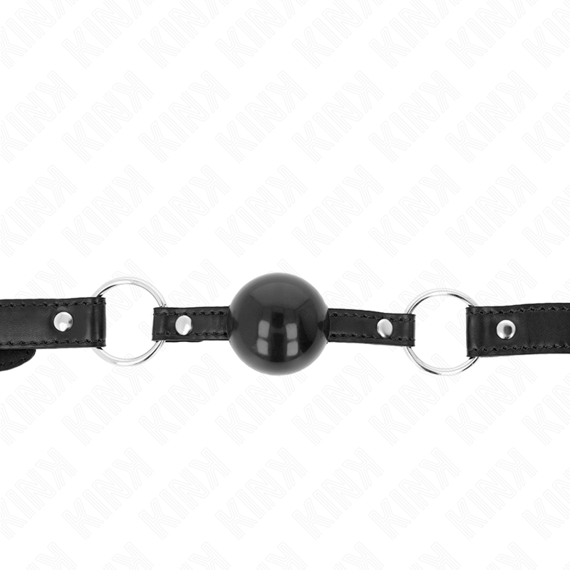 KINK - BALLE TPE NOIRE 4 CM BAG 60 x 2 CM KINK COLLAR & GAG