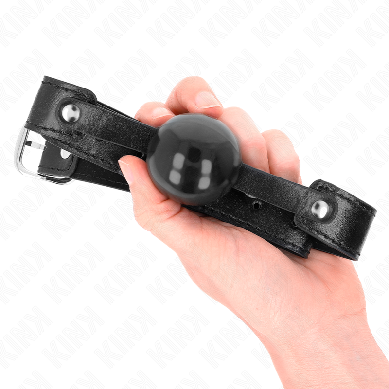 KINK - BALLE TPE SOUPLE 4 CM GAG MODÈLE 2 65 x 2,5 CM KINK COLLAR & GAG