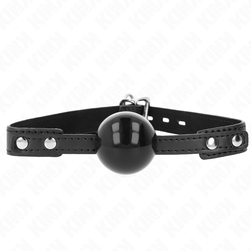 KINK - BALLE TPE SOUPLE 4 CM GAG MODÈLE 3 60 x 2 CM RÉGLABLE 37-52 CM KINK COLLAR & GAG