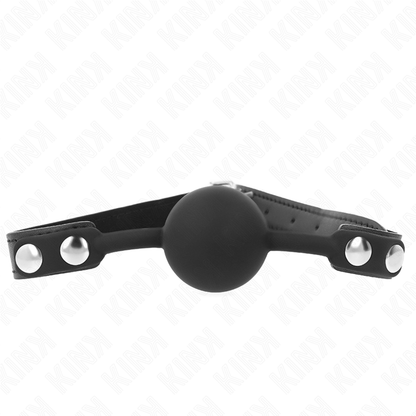KINK - BOULE EN SILICONE 4 CM GAG MODÈLE 1 60 x 2 CM KINK COLLAR & GAG