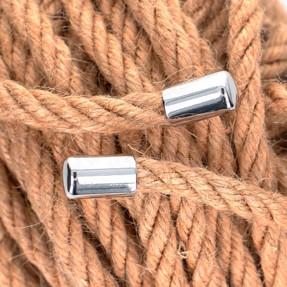 KINK - CORDE DE CHANVRE AVEC TÊTE MÉTALLIQUE 10 MÈTRES KINK ROPE ARTS