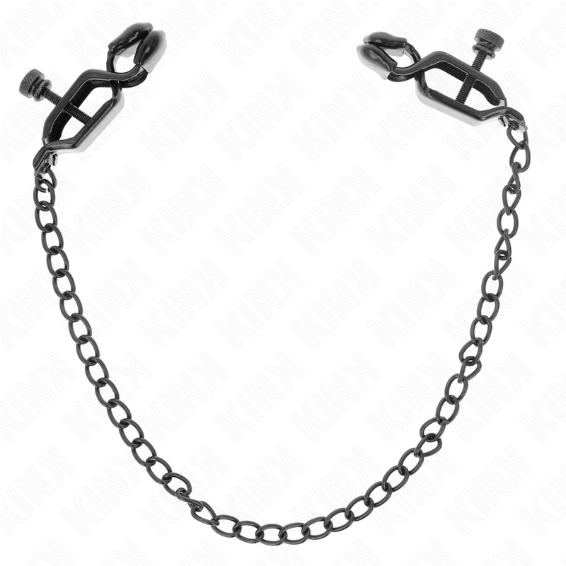 KINK - PINCES À METELLES CHAÎNE PLATE NOIR 30 CM KINK NIPPLE GRIP