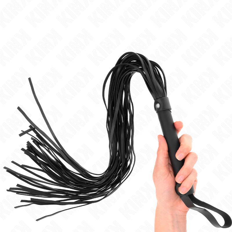 KINK - FOUET IMITATION PEAU DE MOUTON 60 CM KINK IMPACT & TOUCH