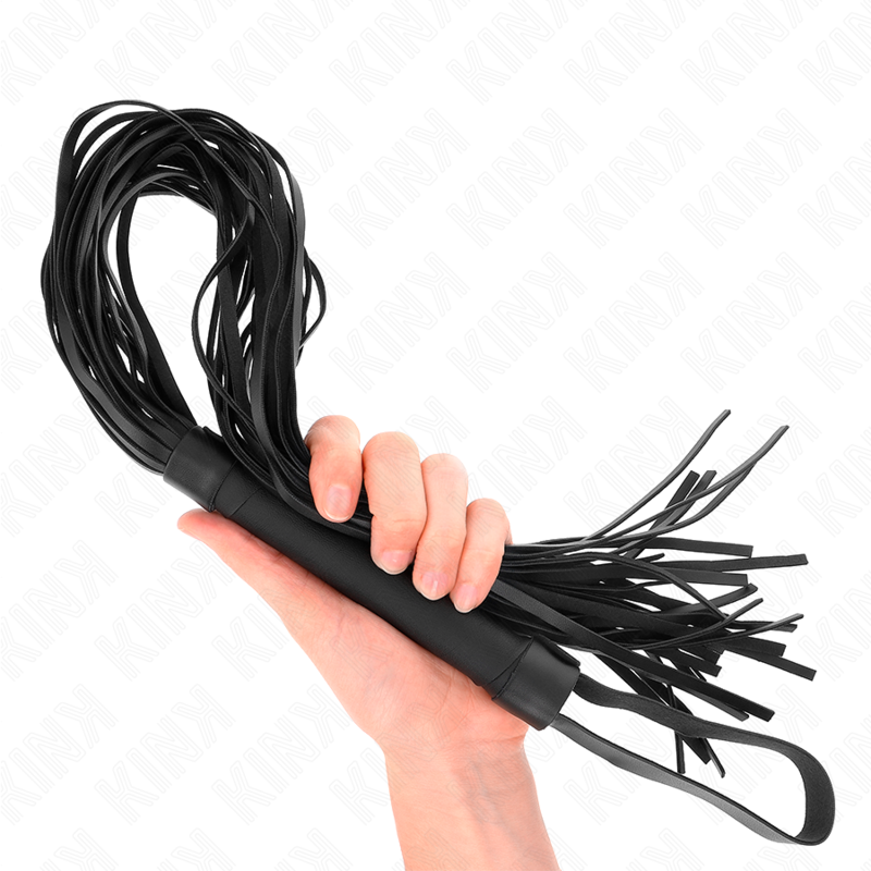 KINK - FOUET IMITATION PEAU DE MOUTON 60 CM KINK IMPACT & TOUCH