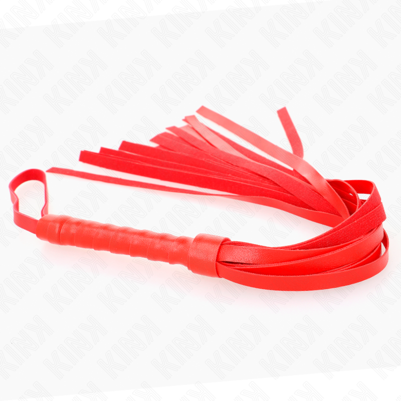 KINK - FOUET SIMPLE ROUGE 45 CM KINK IMPACT & TOUCH