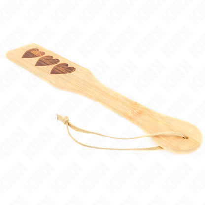 KINK - PALETTE EN BAMBOU DESIGN COEUR 32 X 5,5 CM KINK IMPACT & TOUCH