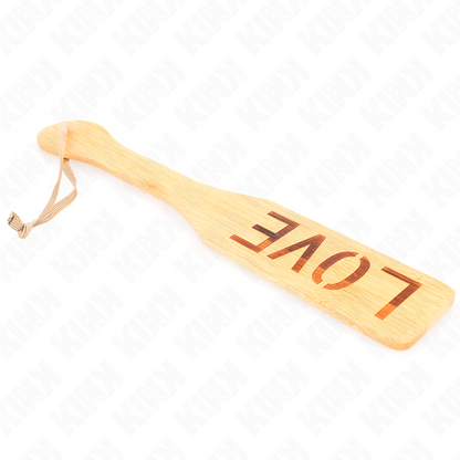 KINK - PALETTE EN BAMBOU MOT AMOUR 32 X 5,5 CM KINK IMPACT & TOUCH