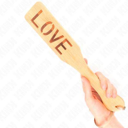 KINK - PALETTE EN BAMBOU MOT AMOUR 32 X 5,5 CM KINK IMPACT & TOUCH