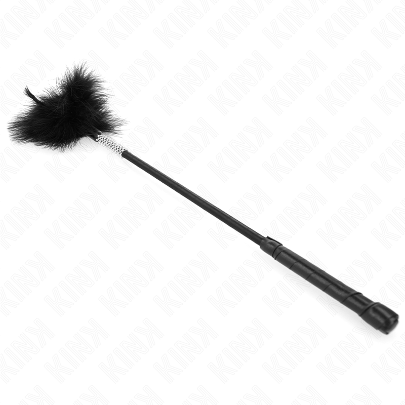 KINK - PLUMES CHACOUILLES AVEC MANCHE STRASS 50 CM KINK IMPACT & TOUCH