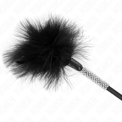 KINK - PLUMES CHACOUILLES AVEC MANCHE STRASS 50 CM KINK IMPACT & TOUCH