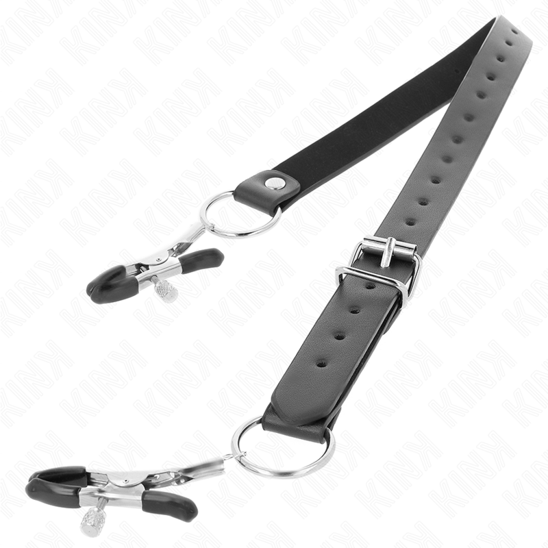 KINK - 4 PINCES À CLITORIS RÉGLABLES 34-48 CM KINK NIPPLE GRIP