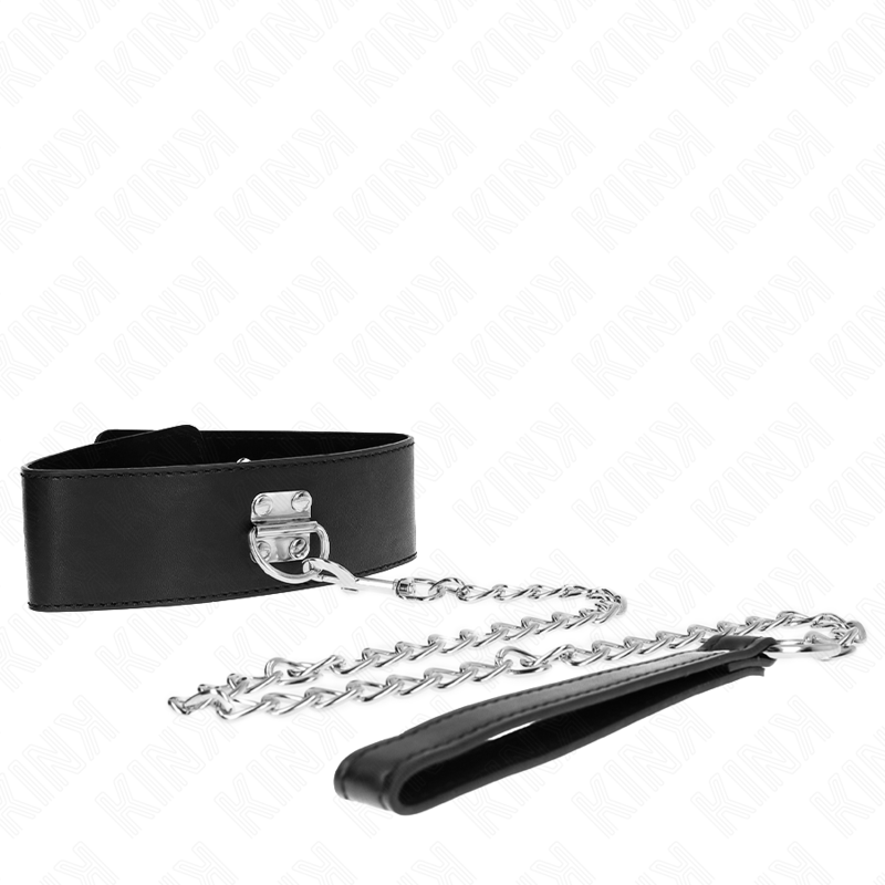KINK - COLLIER MODÈLE BASIC AVEC LAISSE 65 CM MODÈLE 0 KINK COLLAR & GAG