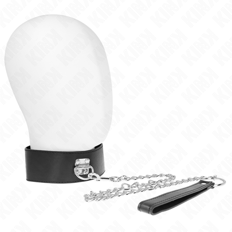 KINK - COLLIER MODÈLE BASIC AVEC LAISSE 65 CM MODÈLE 0 KINK COLLAR & GAG
