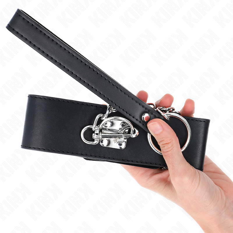 KINK - COLLIER MODÈLE BASIC AVEC LAISSE 65 CM MODÈLE 0 KINK COLLAR & GAG