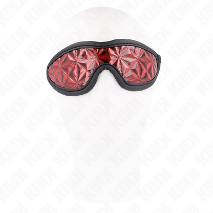 KINK - SERRE-TÊTE MOTIF DIAMANTS ROUGE 20,5 x 6 CM KINK MASKED ALLURE